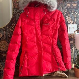 Columbia Women's Vibrant Red Ski Jacket